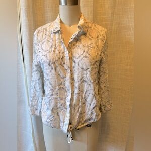 LILLA P BLOUSE WITH TIE